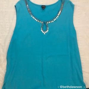 🆕Raphaella Sleeveless Top Size 3X